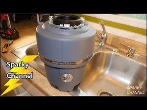 How to Install an Insinkerator Evolution Garbage Disposal and an Air Gap