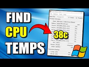 How to Find your CPU Temperature on Windows 11 or 10 PC (Free Method)
