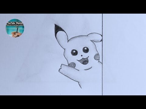 How to Draw Pikachu Step by Step | Easy Pencil Sketch for Beginners | Pikachu Drawing Tutorial