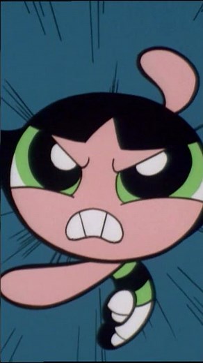 Buttercup Rage 😡💪💥 | The Powerpuff Girls (classic) | Cartoon Network #shorts