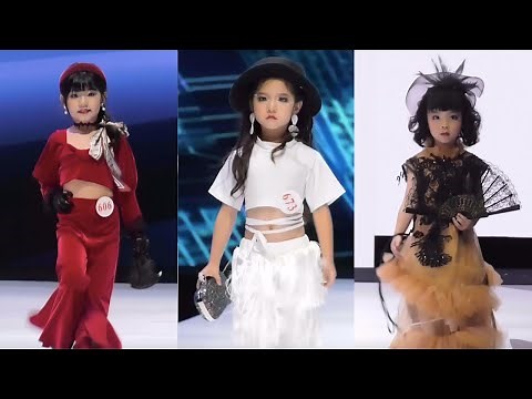 That's confidence, see how these adorable child models walk the catwalk ｜ Kids Fashion Show