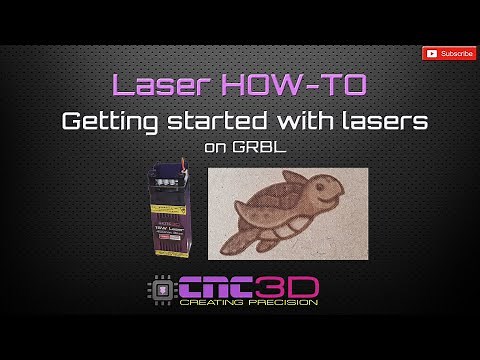 Setting up and using a Laser on GRBL using CNC3D Commander