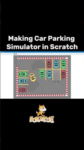 How to Make a Car Parking Simulator in Scratch 3.0 #gaming #programminglanguage #codingninjas
