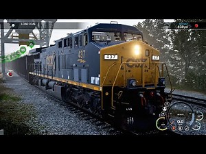 Train Sim World || CSX Heavy Haul || Ultra Realistic Graphics Gameplay || Powering Up America