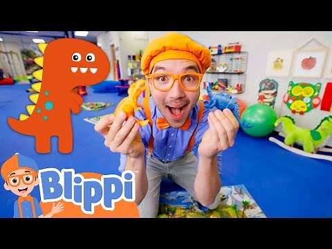 Playing And Learning With Blippi At The Sensory Gym | Educational Videos for Kids
