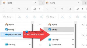 How to remove OneDrive icon from File Explorer in Windows 11/10