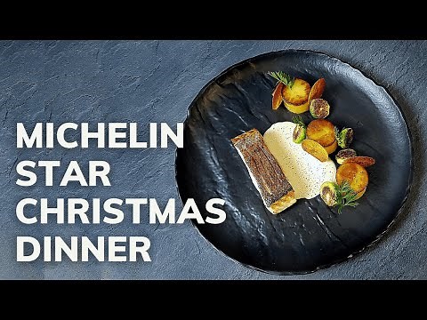 Michelin star CHRISTMAS SALMON recipe | Fine Dining At Home