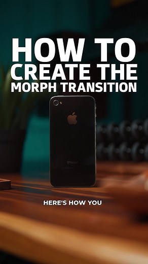 How to Create the Morph Transition - Filmmaking Editing Tutorial