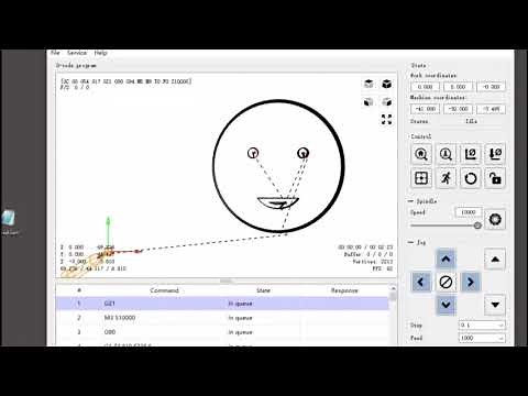 How To Use Candle Begin First Engrave With 3018-SE
