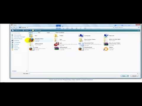 How To Upload A File To The Internet - Uploading A File Online