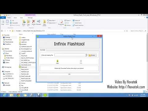 How to use Infinix Flash Tool