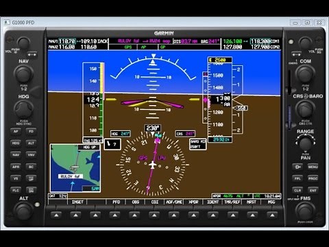 Garmin G1000 IFR WAAS Approach