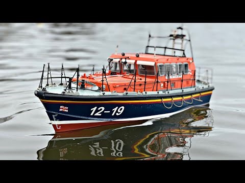 RNLI Mersey Class 1/12 Model RC lifeboat