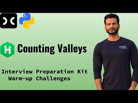 Counting Valleys | HackerRank | Interview Preparation Kit