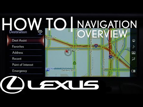 How-To Use Navigation - Overview | Lexus