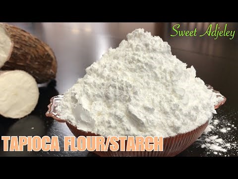 How To Make Tapioca Flour From Scratch | Tapioca Starch | Starch