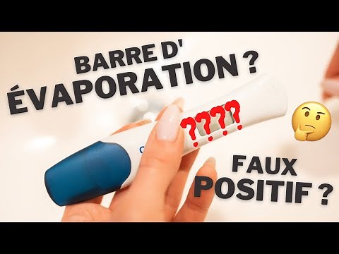 PREGNANCY TESTS: FALSE POSITIVE? EVAPORATION BAR?
