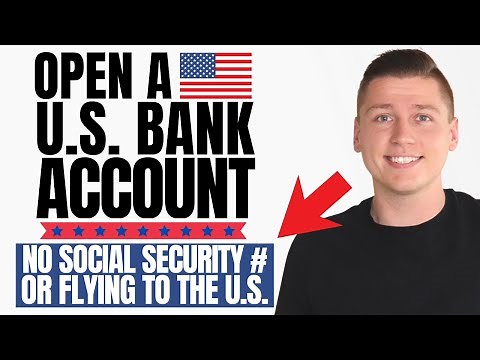 How To Open a US Bank Account & Credit Card ONLINE For A Non-Resident (Without SSN)