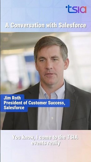 Why Salesforce Leaders Choose TSIA for Customer Success Strategy #Salesforce #Tech #B2B #AI #Event