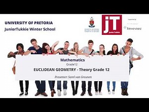 Grade 12 Mathematics - Euclidean Geometry - Theory Grade 12