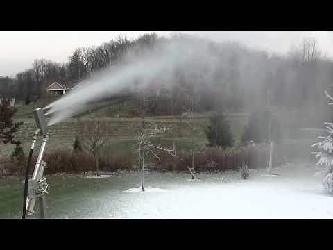 Home Snowmaking | Start Up and Shut Down Guide | How To Make Snow at Home