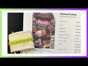 Latvian Braid Worked in the Round, Plus Weaving in the Ends