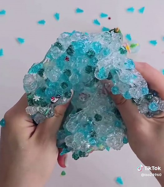 credits to 332slime | #slime #slimeasmr #asmr #332slime #fyp | slime