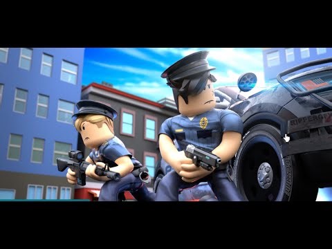 "Roblox Police vs Police 🚓💚 Green Uniform Showdown!"