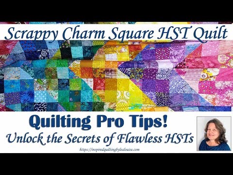 Quilting Pro Tips: Unlocking the Secrets of Flawless HST Points| Lea Louise Quilts