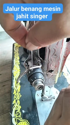 388K views · 5.2K reactions | Singer sewing machine thread path #tips #education #sewingmachine #sewing #fyp | Muhammad Tohir | Facebook