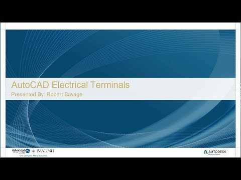 AutoCAD Electrical Terminals