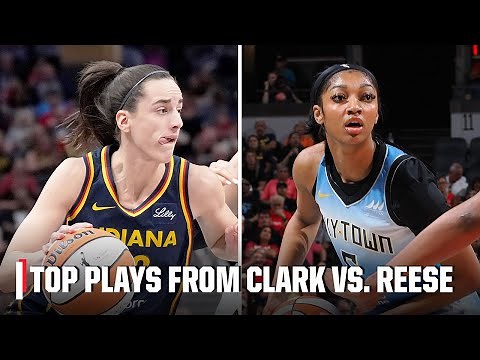 Caitlin Clark vs. Angel Reese 🍿 Highlights from Sky-Fever | WNBA on ESPN