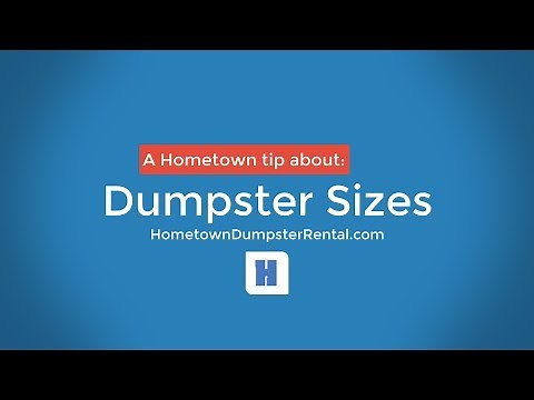 Dumpster Rental Sizes - See Our Pro Tip for Roll-Off Dumpster Rental Sizes and Uses