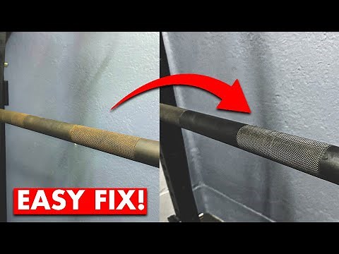 REMOVE RUST From your Barbell in Just 5 Mins! (HlNDI)