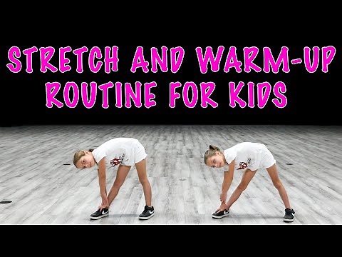 Stretch and Warm up Routine For Kids - (Hip Hop Dance Tutorial AGES 5+) | MihranTV