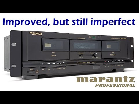 New Marantz PMD-300CP cassette deck review & test