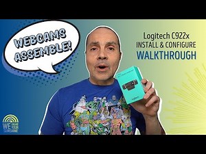 Logitech C922 Set Up for Windows with Logitech Capture