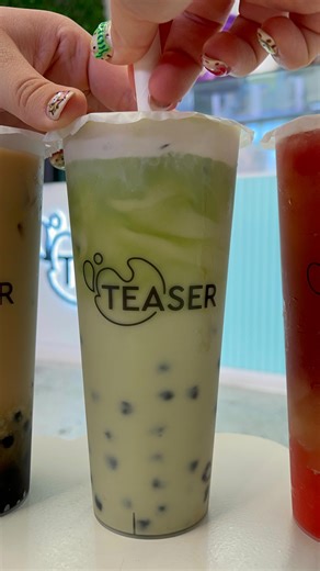 TheTopLifestyle ~ London & Melbourne Food Finds on Instagram: "matcha + taro = the perf combo 💚💜 @teaser_yarraville 🍵"