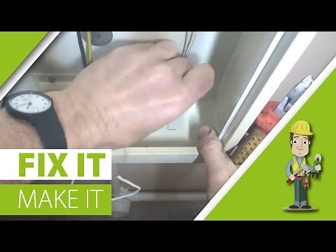 How to convert a fluorescent light fitting to led. step by step tutorial.