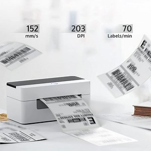 OFFNOVA 4x6 Auto-calibration Thermal Label Printer for Small Business Owners
