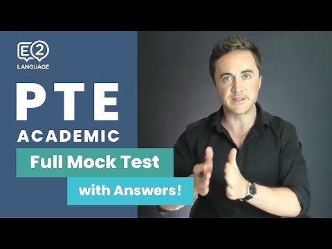 LIVE Full PTE Academic Mock Test with Answers: #1 with Jay!