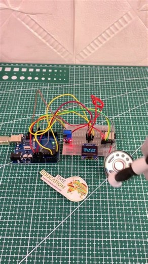 Vibration Detection Project with Arduino using DFplayer Mini #arduino #engineering #electronics #arduinoproject #electricalengineer #arduinobeginner #programming #uploadideaswithitamar | Upload Ideas with Itamar