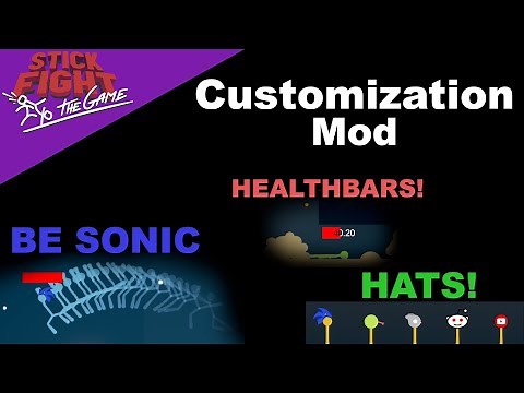 Stick Fight - Customization Mod (Public Beta 0.7.2) | Stick Fight Mod