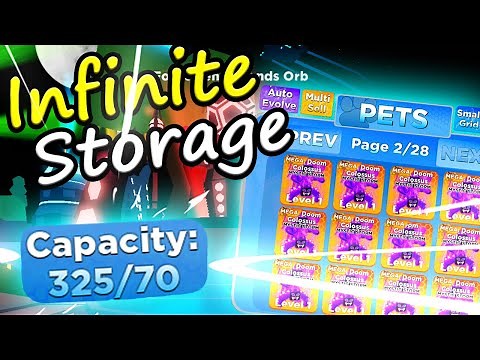 How To Get INFINITE PET STORAGE (Ninja Legends 2)