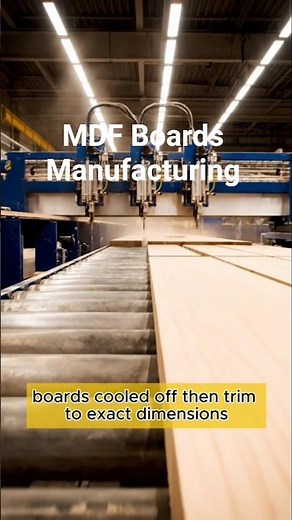 How MDF Boards Are Made in Industry | Full Manufacturing Process