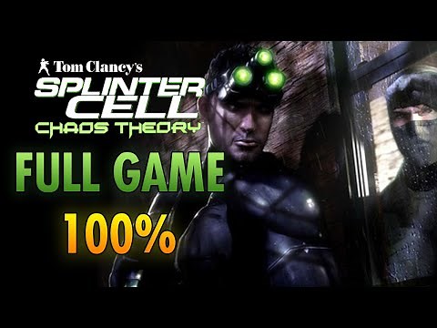 Splinter Cell: Chaos Theory | Full Gameplay Stealth Walkthrough in 4K60fps No Commentary