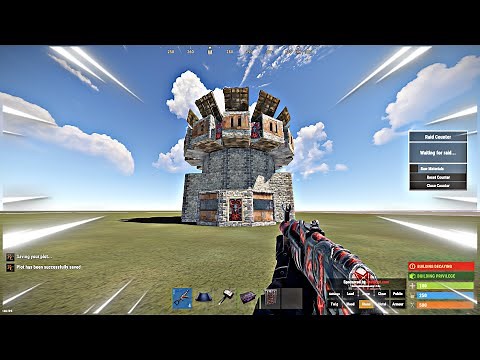How To Build A Simple But Effective Circle Base In Rust With Shooting Floor