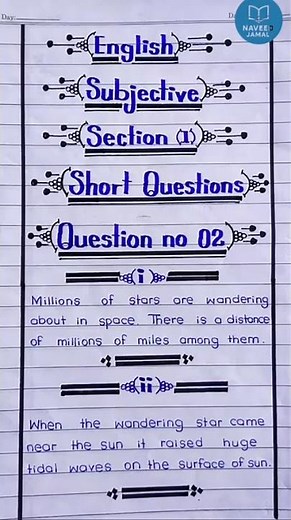 English Paper Presentation for board exams | Board paper presentation in English| Paper Presentation