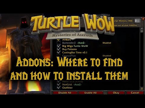Turtle WoW Addons Guide