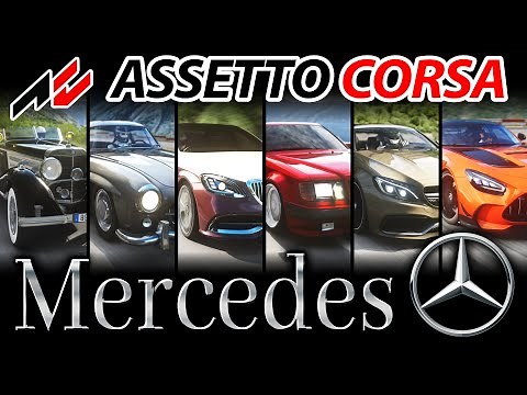 33 Car Mods Mercedes (1928-2023) Assetto Corsa - FREE Download